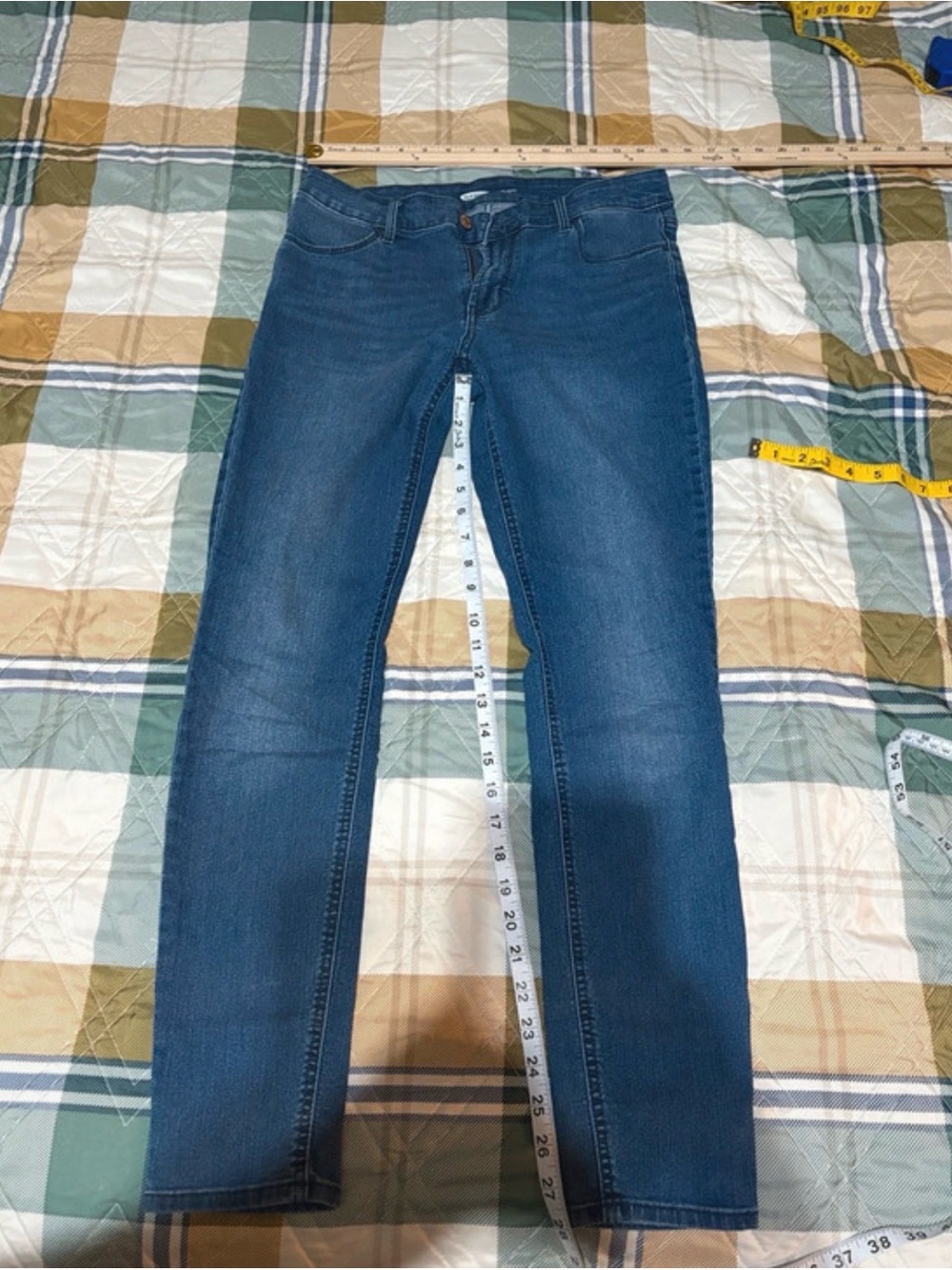 Old Navy Women's Skinny Jeans in Dark Blue Wash mid rise 097